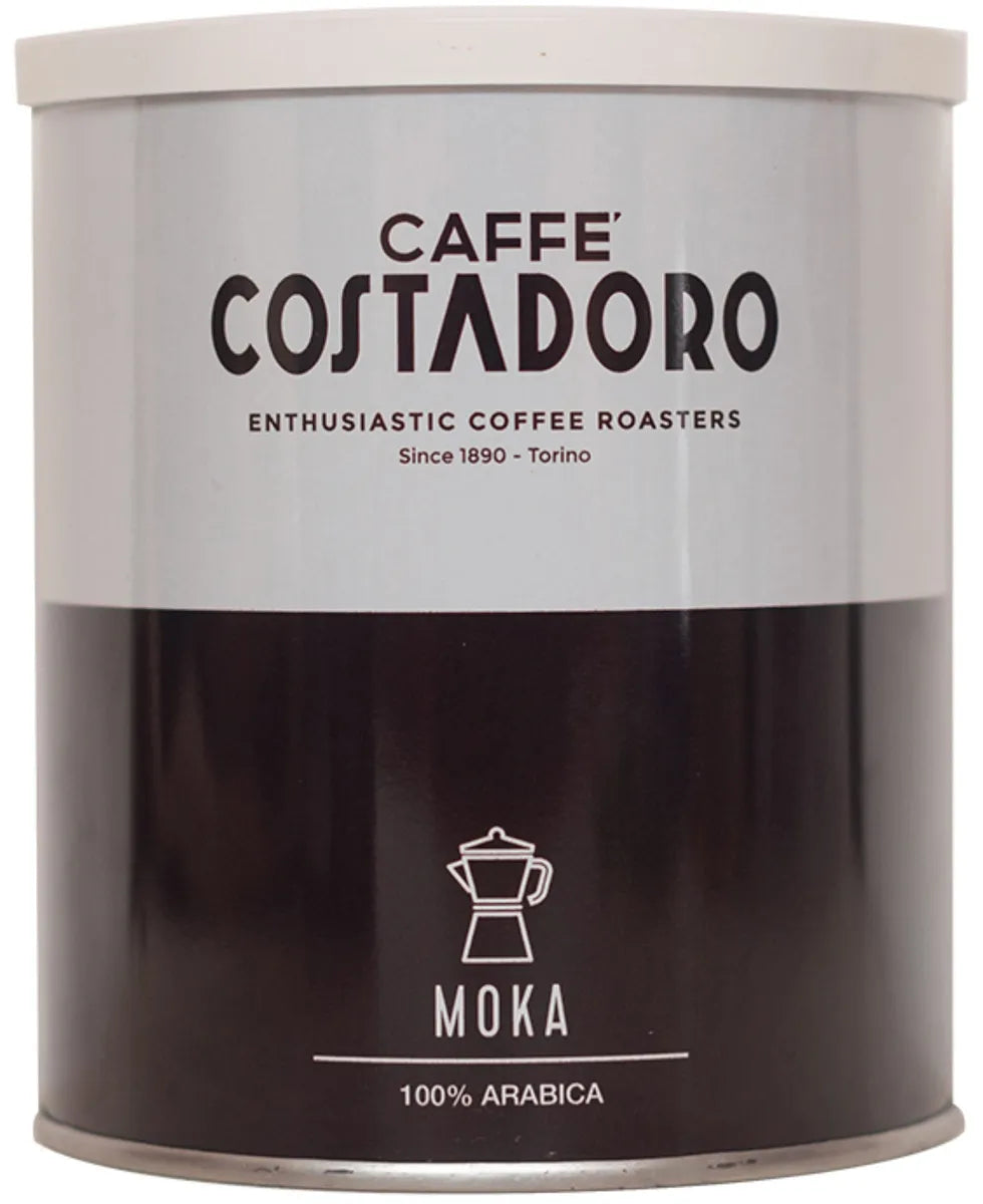 Costadoro MOKA - Ground (12 cans, 8.8oz ea) – Costadoro Coffee USA
