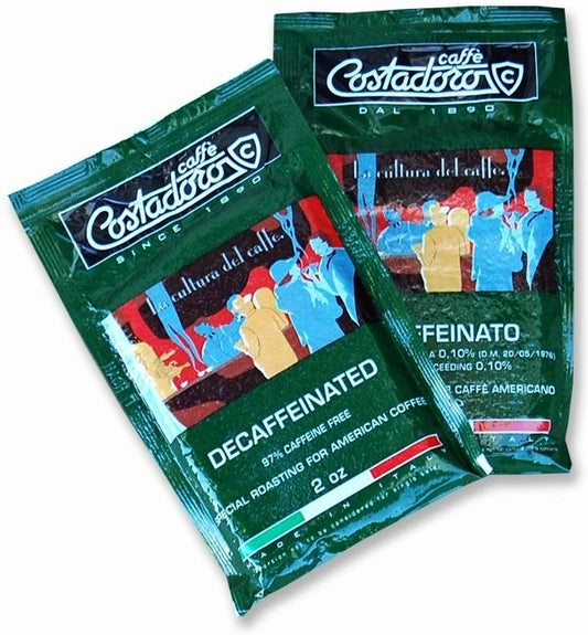 Decaffeinated Ground Coffee Packets (50 packets, 2 oz ea)